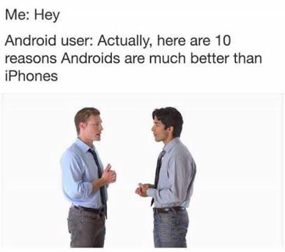 Android Users | ios vs android | Know Your Meme