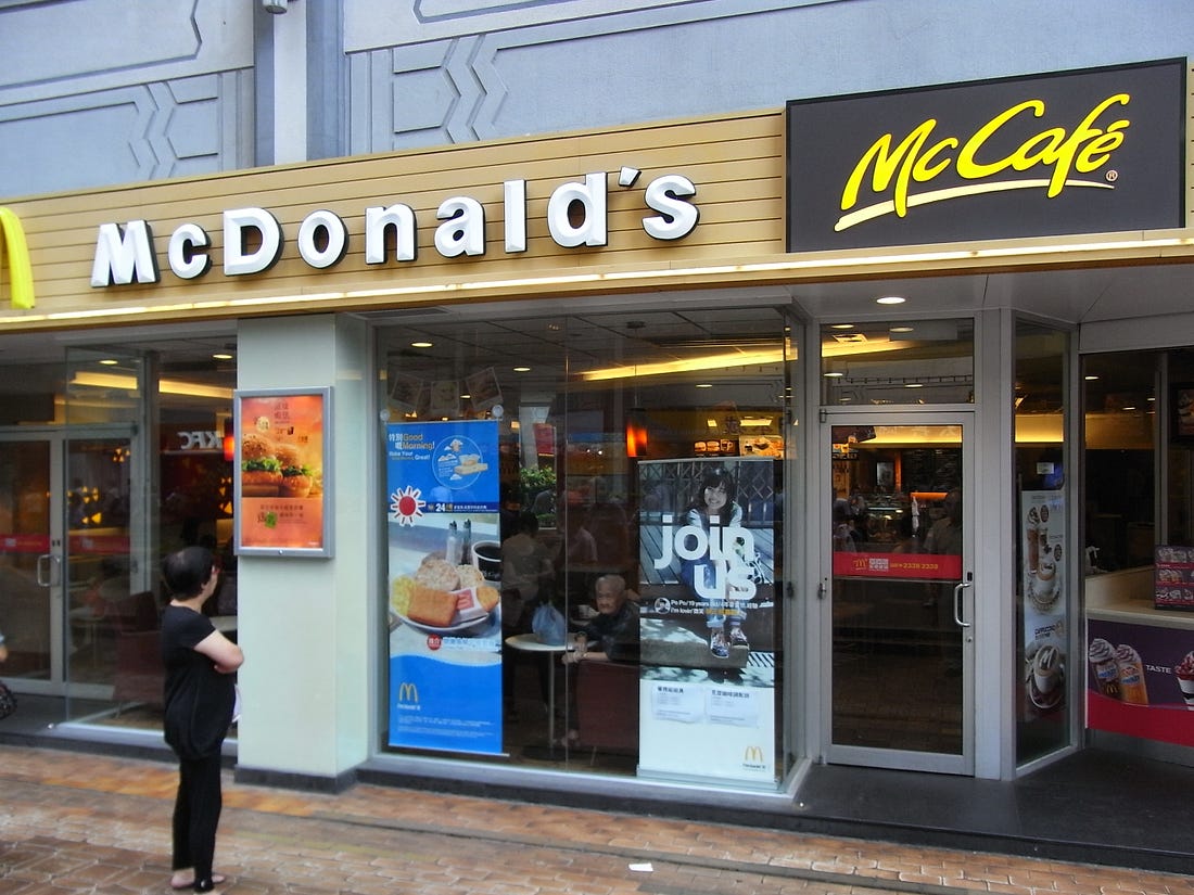 McCafe brand is still McDonalds - Stealing Share
