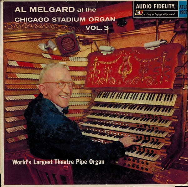 Al Melgard – At The Chicago Stadium Organ Vol. 3 (1959, Vinyl) - Discogs