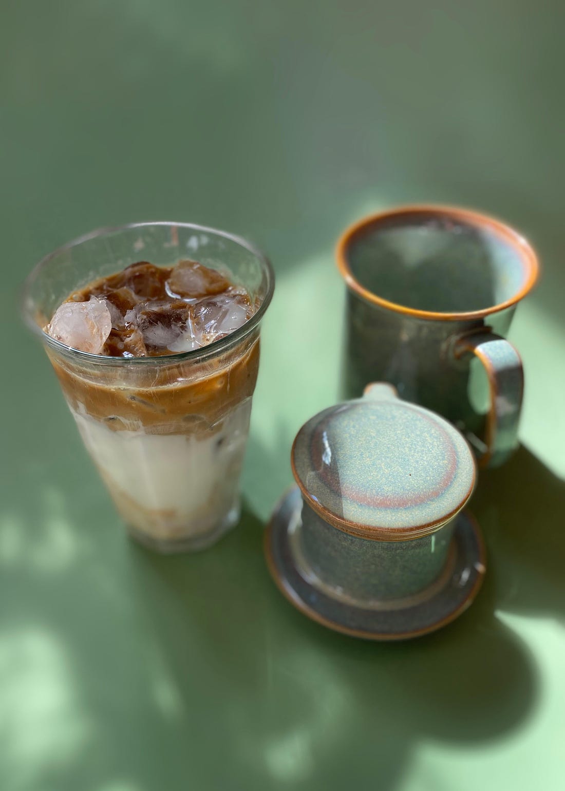 Cà Phê Da Ua Đá – Iced Vietnamese Yogurt Coffee