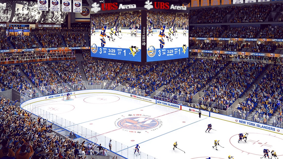 New York Islanders Put Season Tickets On Sale At New UBS Arena –  Sportico.com