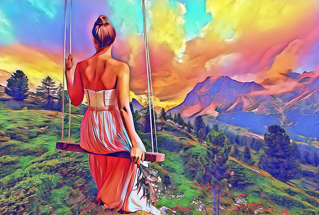 Woman Nature Colorful - Free image on Pixabay