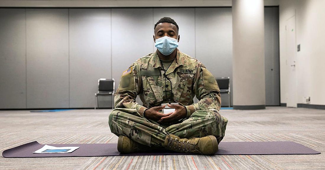 Military OneSource on Twitter: "Empty your mind and learn to focus on  positive thoughts with a Mindfulness Meditation Webinar Tuesday, May 5 at 8  p.m. EDT. Register here: https://t.co/6Vg5l76AxM.… https://t.co/Rgpu7pKGyv"
