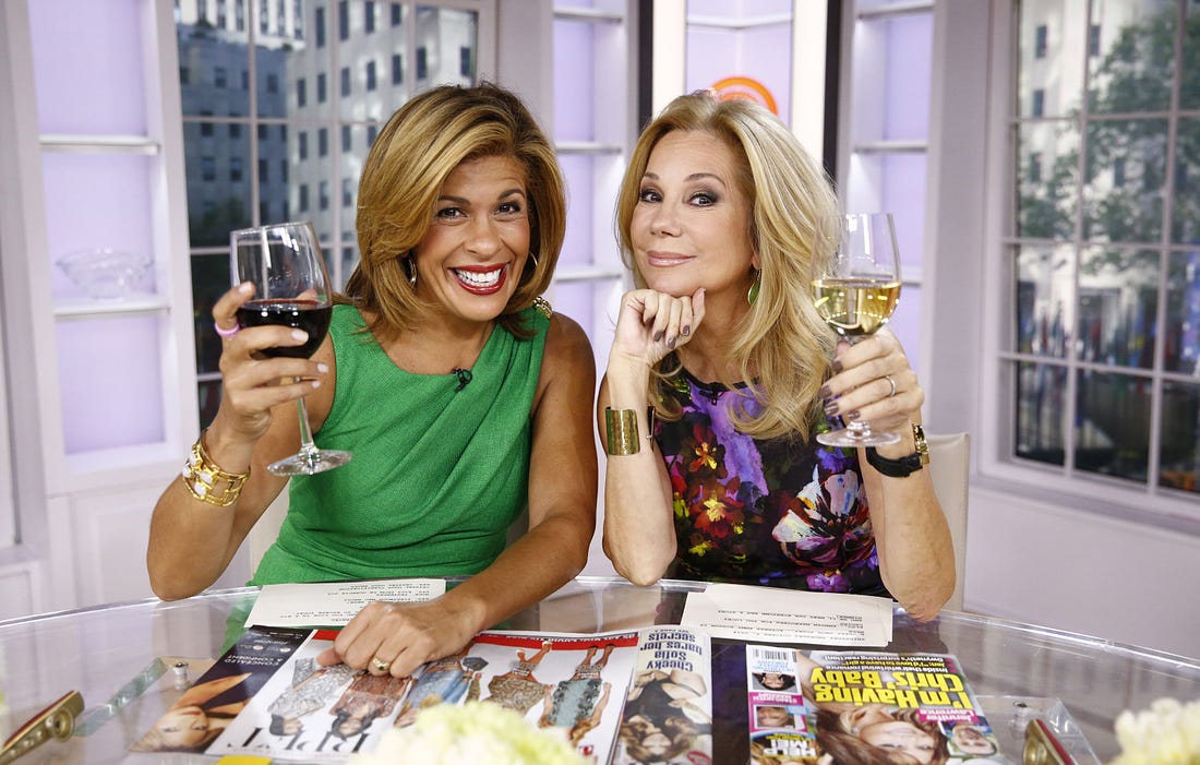 Kathie Lee and Hoda Kotb Found Out That They Have Had More Than 5,000  Glasses Of Wine On The &#39;Today Show&#39;