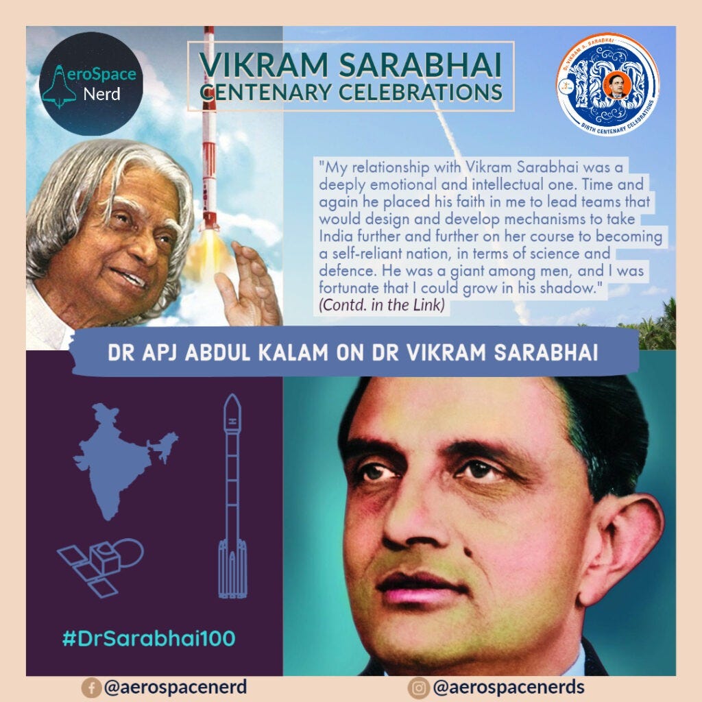 Dr APJ Abdul Kalam on Dr Vikram Sarabhai | Vikram Sarabhai Series