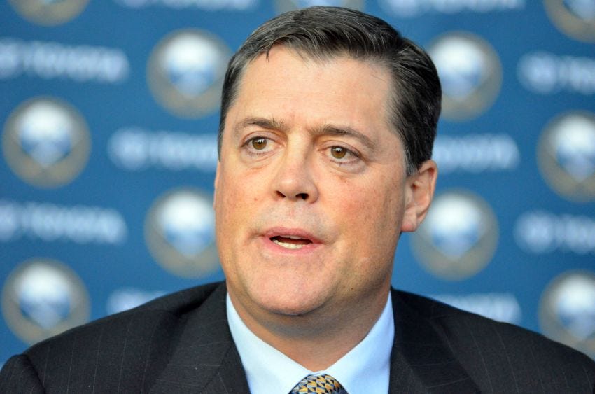 Sabres owner Terry Pegula only began showing interest in Pat LaFontaine  recently | Buffalo Hockey Beat