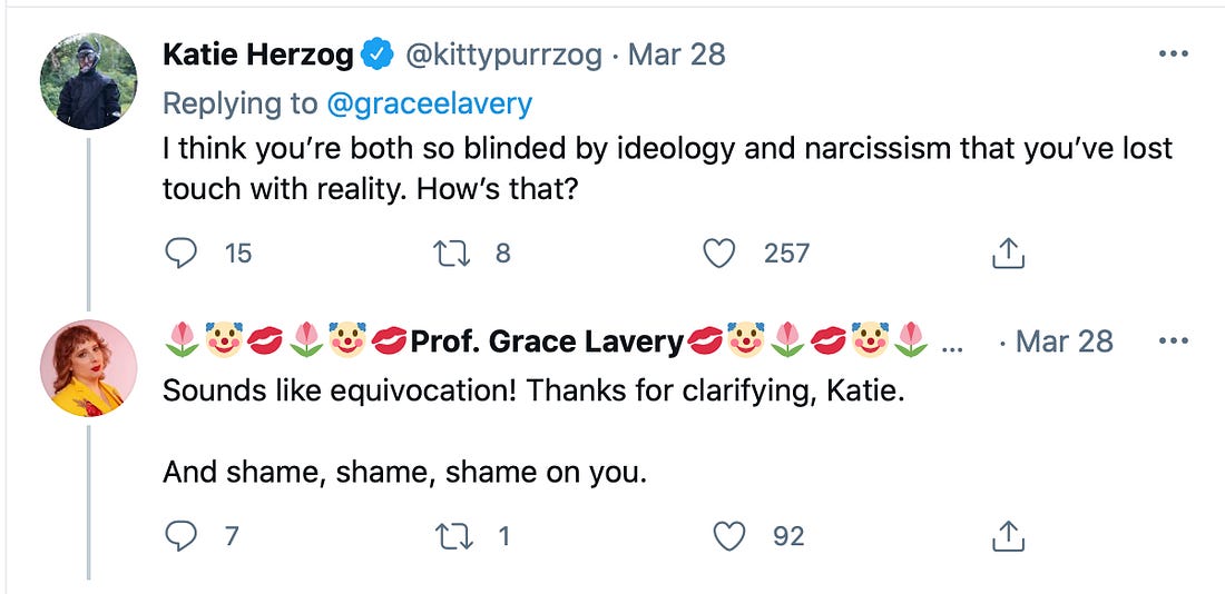 Katie Herzog and Jesse Singal do not understand the first principles of “free speech,” and are not qualified to write or broadcast on this topic.