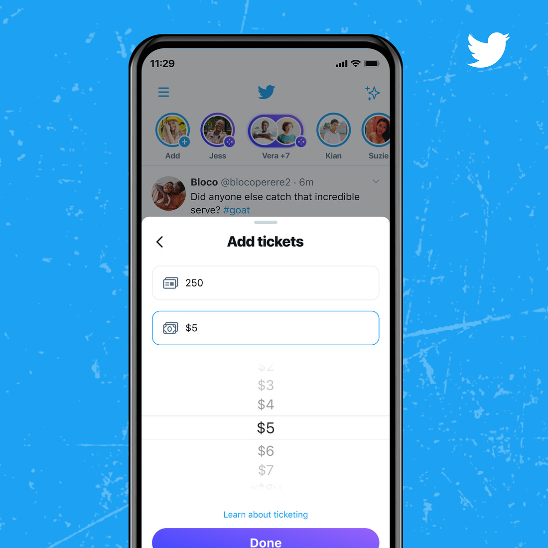 Twitter launches ticketed spaces and you can choose the price of your ticket
