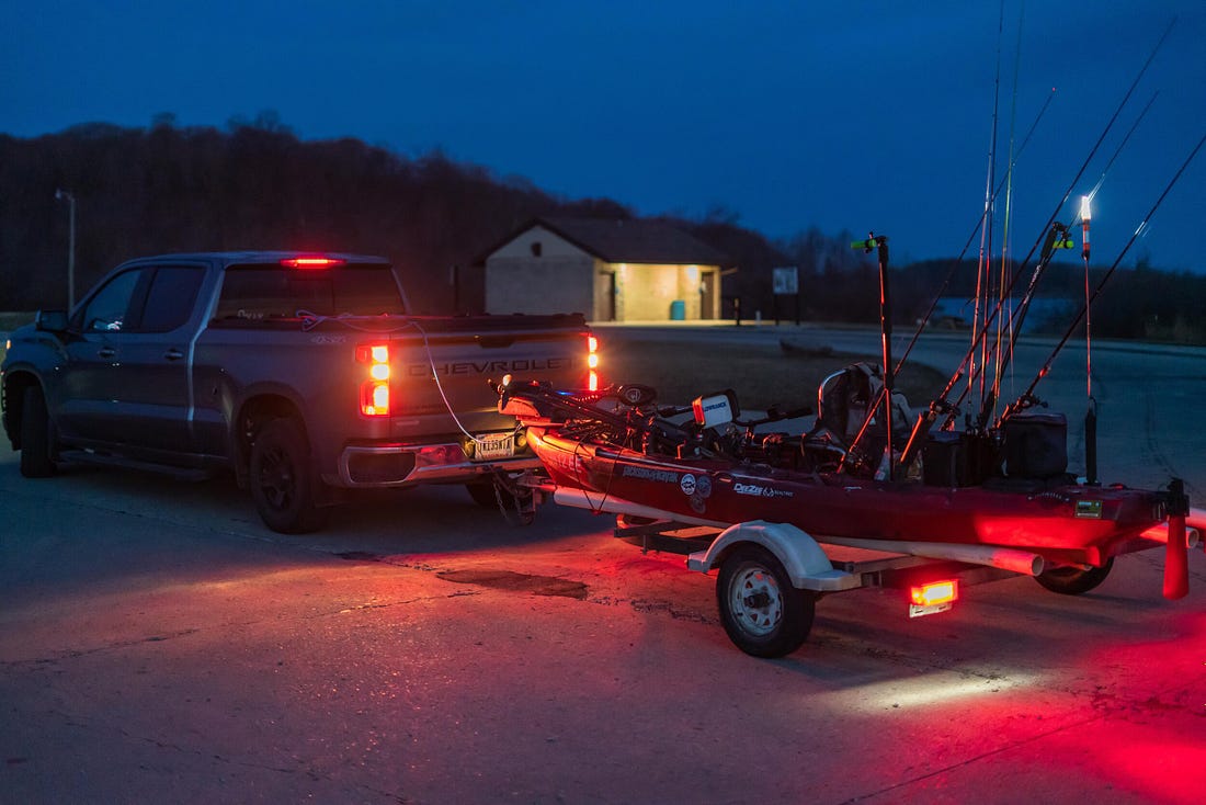  Rigged to the max, these anglers leave nothing to chance. 