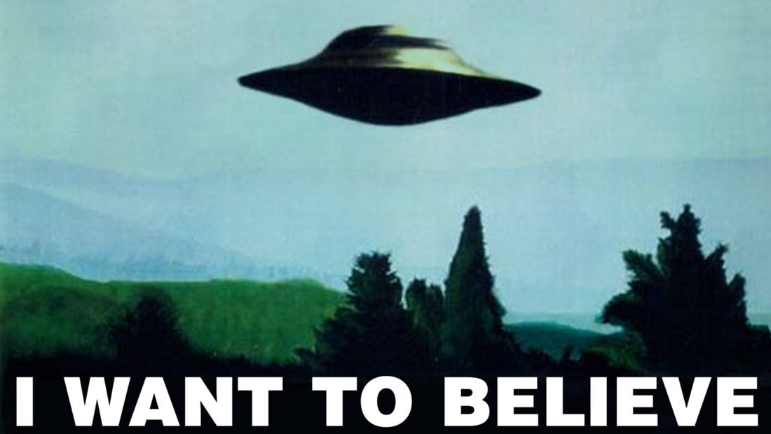 I Want to Believe | Know Your Meme