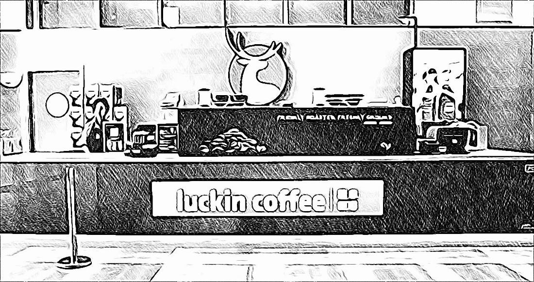 El extraño caso de Luckin Coffee