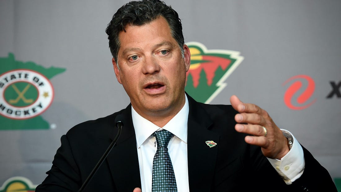 Wild GM Bill Guerin: 'If there is quit, there will be more trades' – Twin  Cities