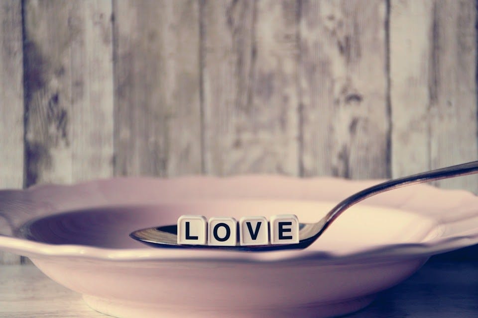 Love, Spoon, Letters, Heart, Soup, Portion, Cook, Meal