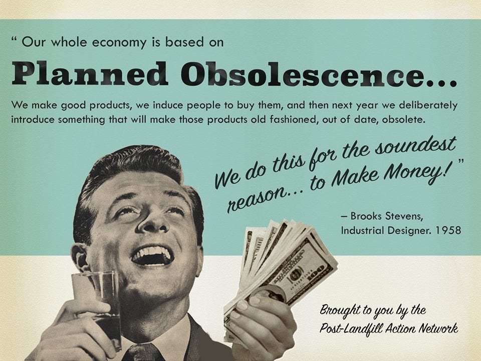 Planned Obsolescence | Post-Landfill Action Network (PLAN)