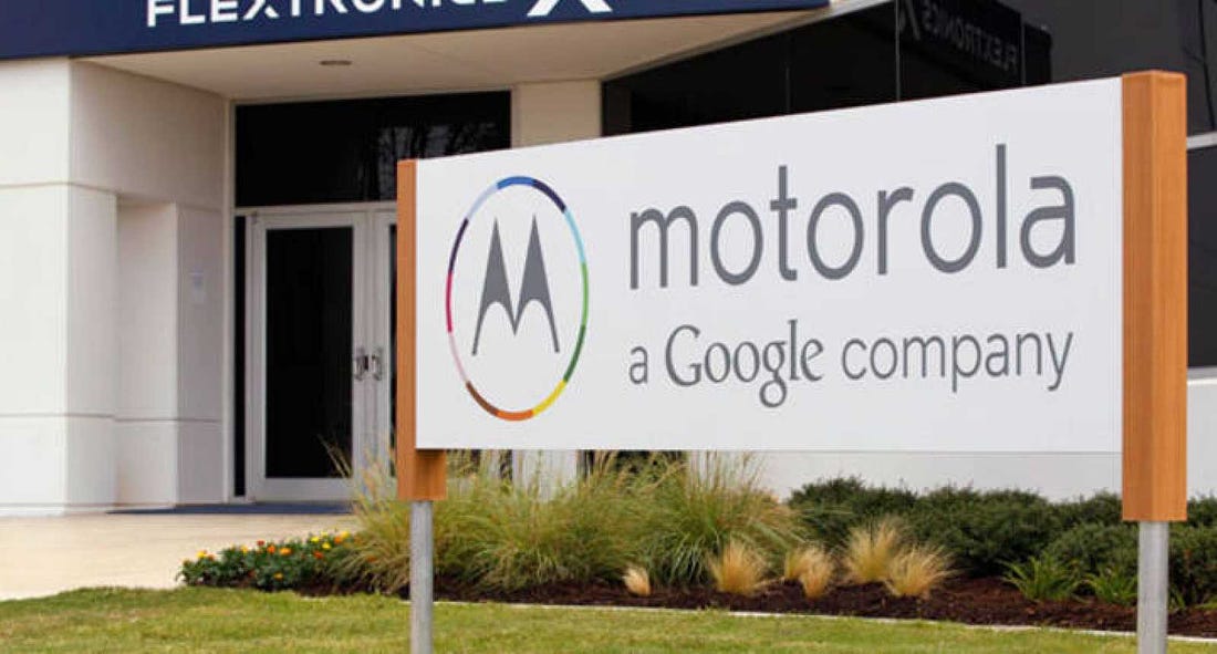 Google vende Motorola a Lenovo por 2.130 millones de euros | RTVE