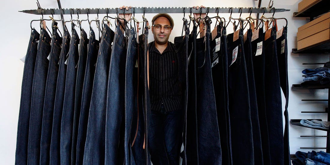 Buying (and Caring for) Raw Jeans Is Easier Than You Think - Kiya Babzani  Self Edge Mexico