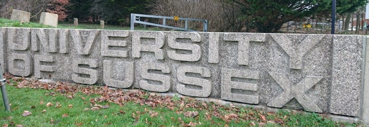 University of Sussex monolith