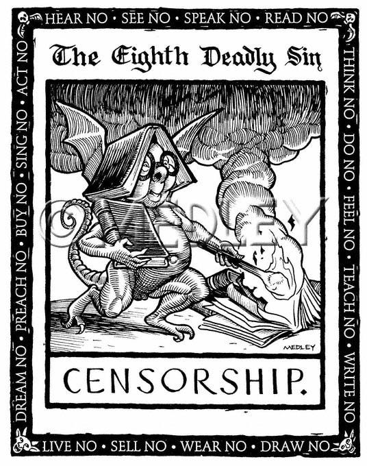 Musings on society: Censorship: Power Struggles and the ...