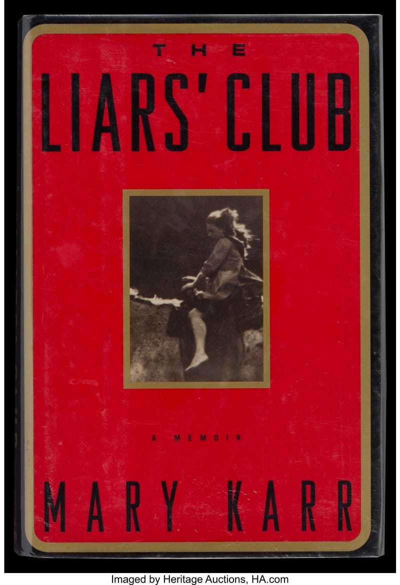 Cover of The Liar’s Club by Mary Karr