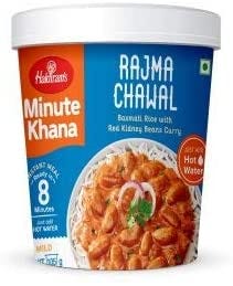 Haldiram's Minute Khana Ready to Eat 105 g (Rajma Chawal, Pack of 1):  Amazon.in: Grocery & Gourmet Foods