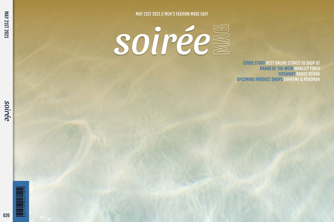 soiree main lander image online stores for the summer