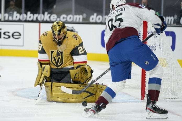 Marc-Andre Fleury's shutout leads Vegas Golden Knights past Avalanche |
