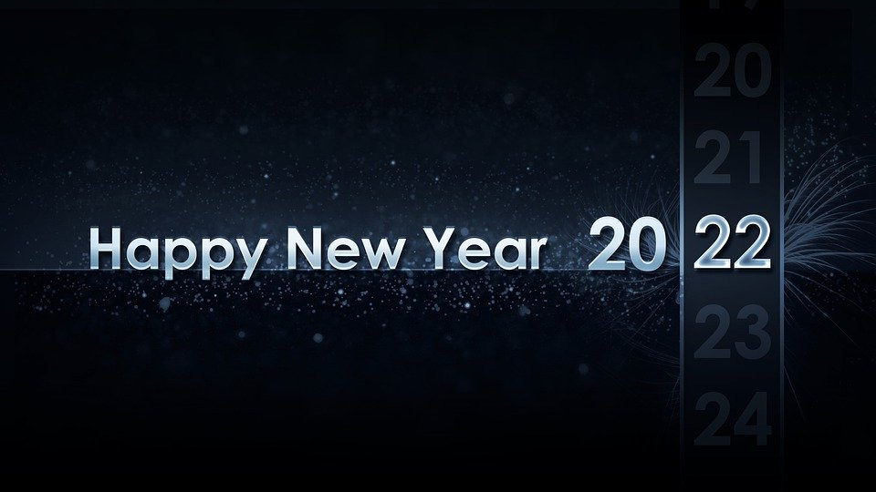 Happy New Year, 2022, Greeting, New Year, Celebration