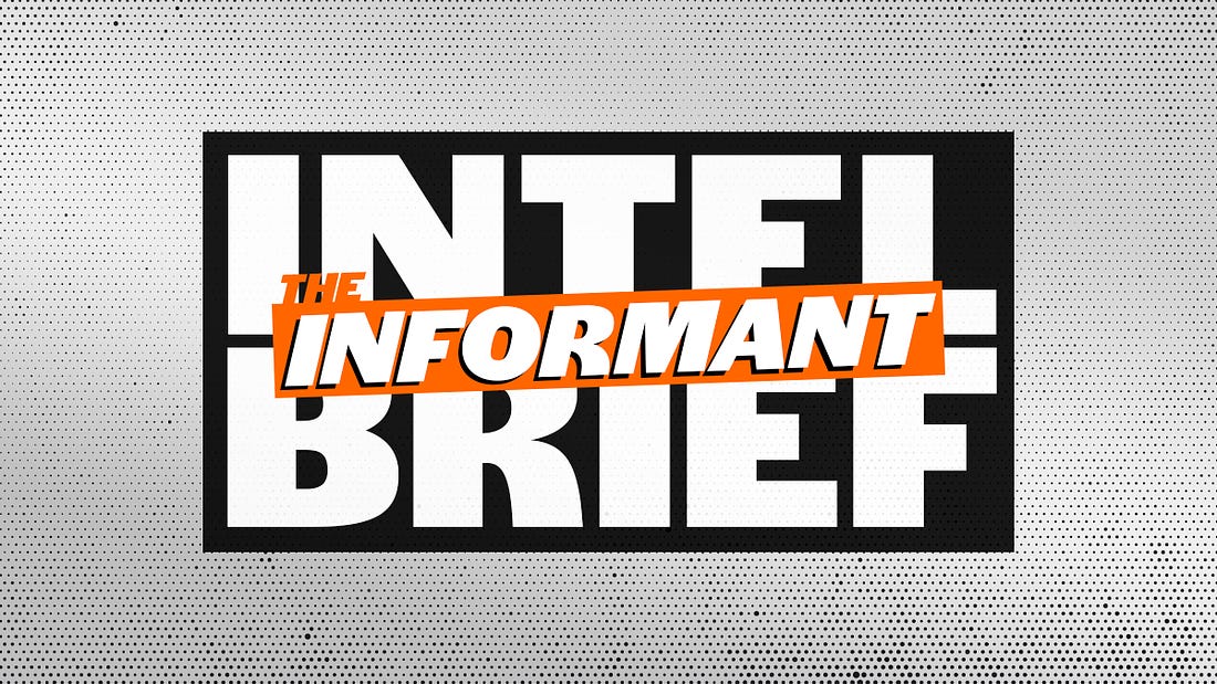 The Informant logo in orange atop the words INTEL BRIEF in black and white