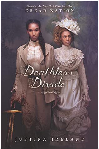 book cover of Deathless Divide by Justina Ireland
