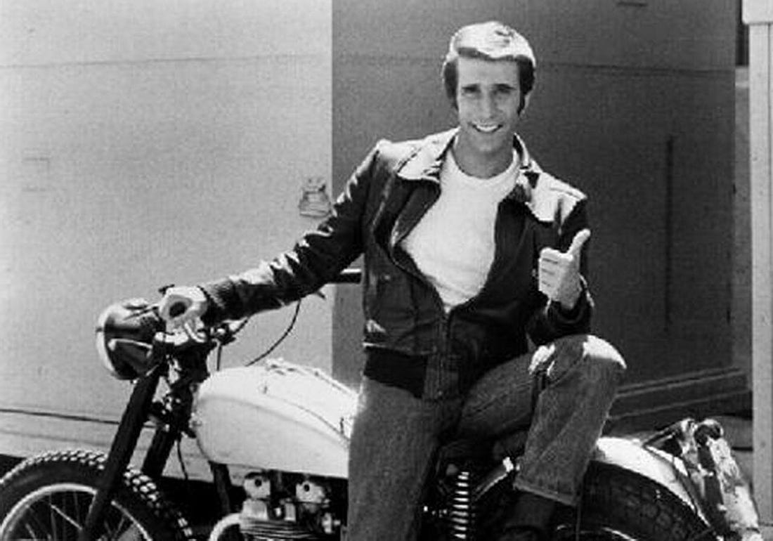 Fonzie&#39;s &#39;49 Triumph Up for Auction - Motorcycle Mojo