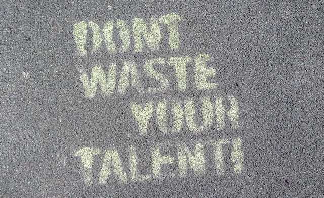 Graffiti : don't waste your talent