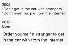 Meme about talking to strangers on the internet