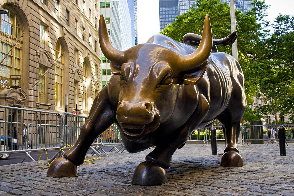 Image result for bull stock market