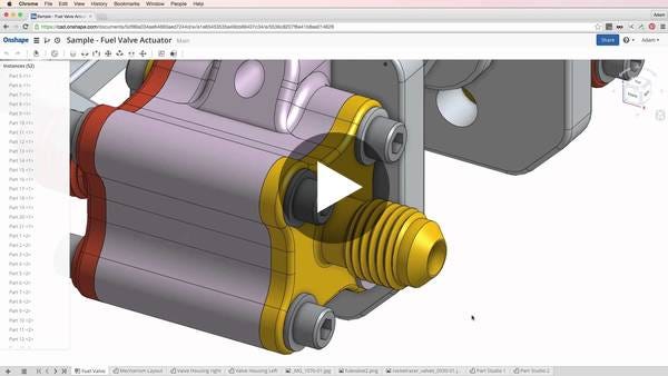 A Quick Overview of Parametric 3D CAD in the Cloud