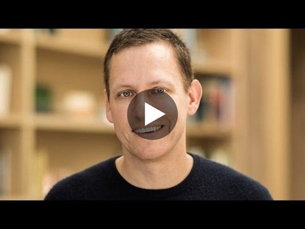 Competition is for Losers with Peter Thiel Competition is for Losers with Peter Thiel