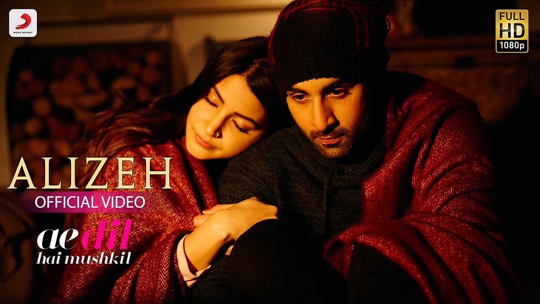 Alizeh - Ae Dil Hai Mushkil | Ranbir | Anushka | Pritam | Amitabh | Arijit  I Ash | Shashwat - YouTube
