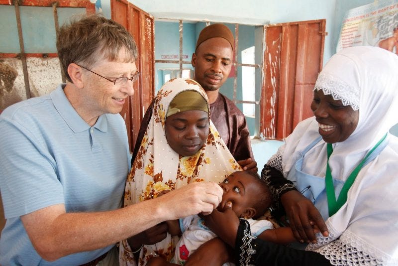 Bill Gates Half A Million Children Paralyzed Vaccines