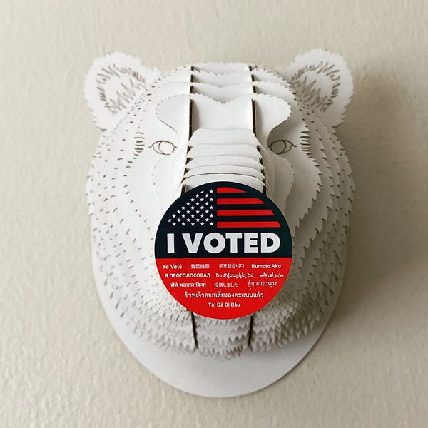 🐻 Don’t Be UnBEARable — VOTE 🗳