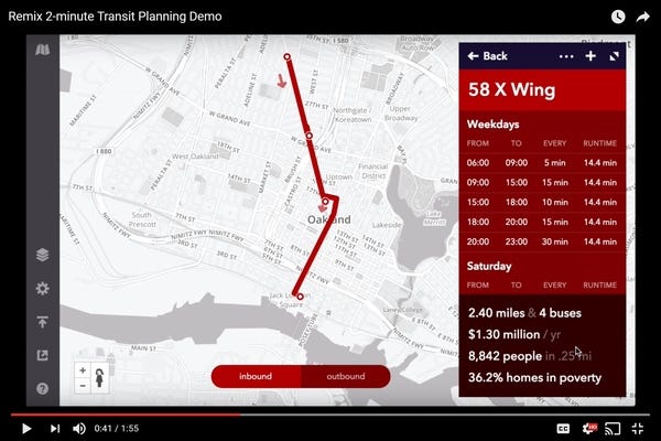 Video: Browser-based Transit Planning Platform
