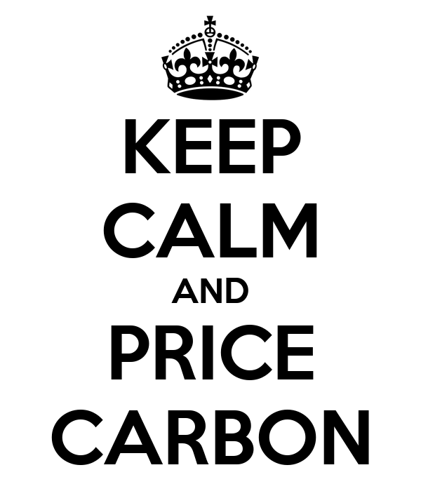 KEEP CALM AND PRICE CARBON Poster | Kate | Keep Calm-o-Matic