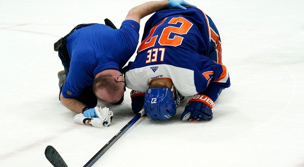 Islanders captain Anders Lee out indefinitely with lower-body injury