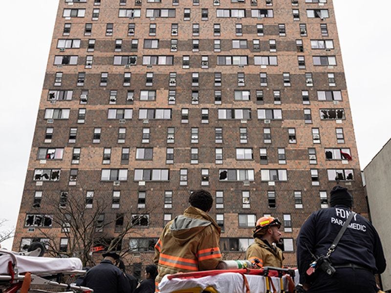 Bronx fire: At least 19 dead and more than 60 injured as blaze tears  through Twin Park apartment building in New York City | US News | Sky News
