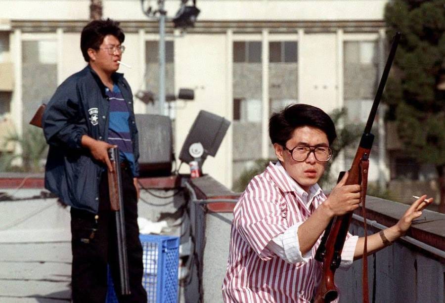 Meet The Real 'Roof Koreans' From The L.A. Riots