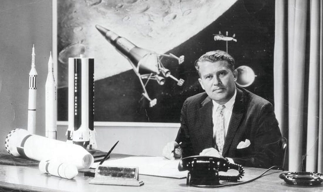 Wernher von Braun: Celował w gwiazdy, a trafiał w Londyn - Rzecz o historii  - rp.pl