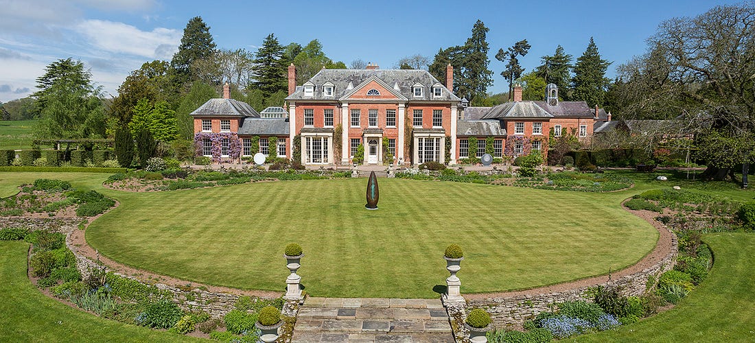 The magnificent Georgian house that stands in a blissfully secluded corner  of Herefordshire - Country Life