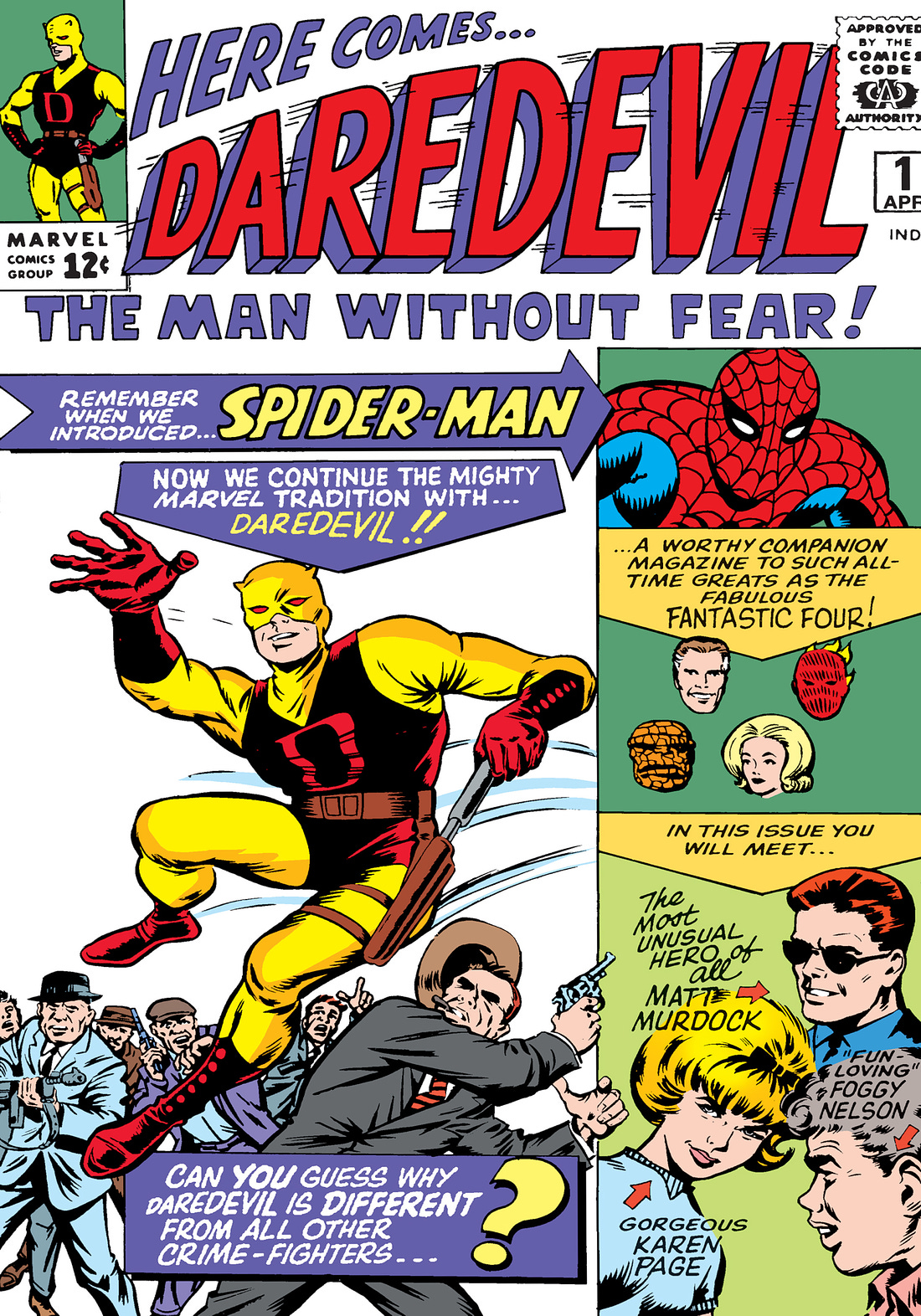 Daredevil (1964) #1 | Comic Issues | Marvel