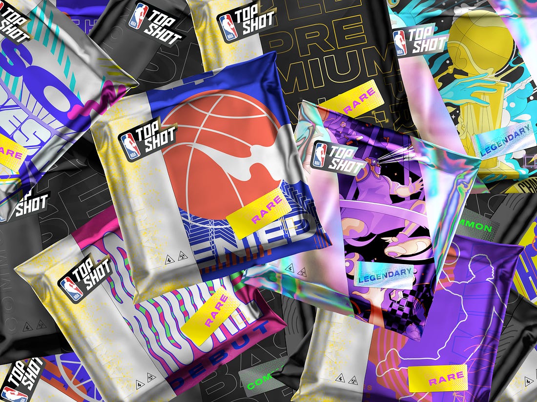 NBA Top Shot - Packs by Dapper Labs on Dribbble