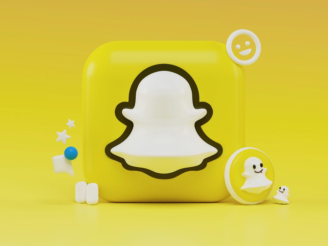 Illustration of the Snapchat app icon. Alexander Shatov / Unsplash