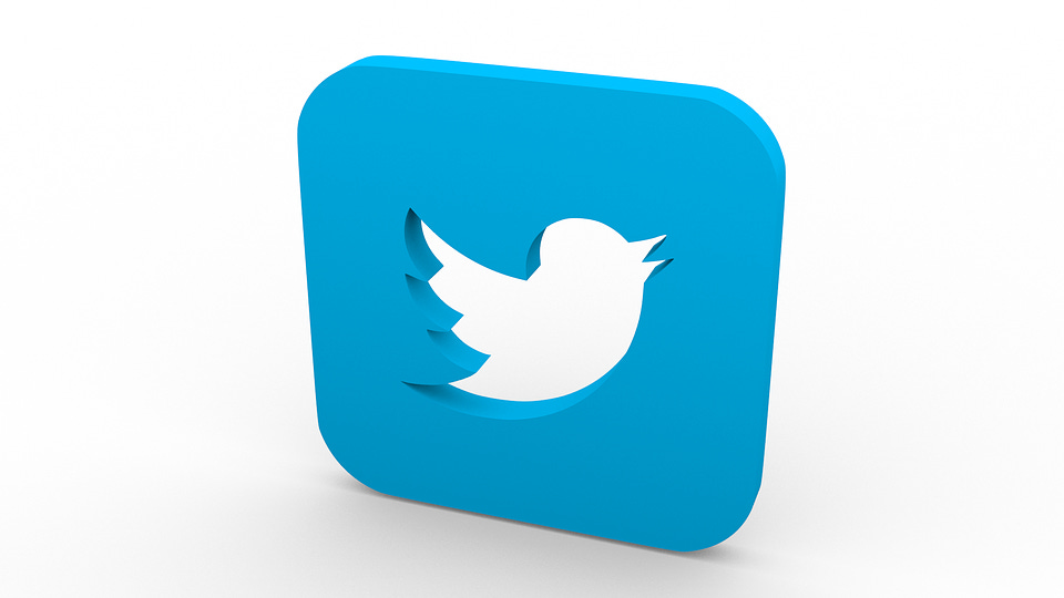 Twitter, Social Networks, I Like It, Like, Logo, 3D