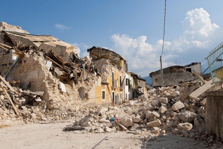 Earthquake Rubble Earthquake Rubble